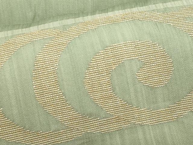 平和屋着物*夏物 九寸名古屋帯 流水文 金糸 正絹 逸品 CABL2386fb