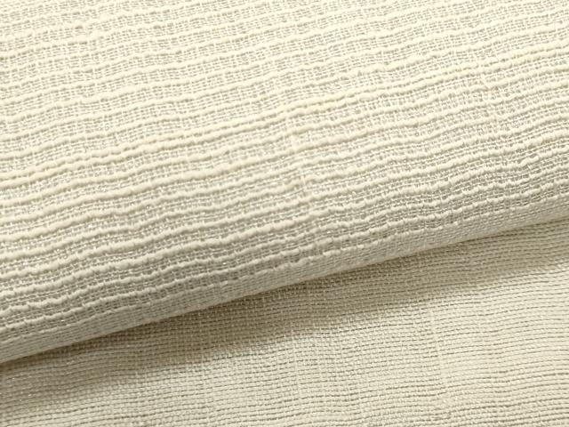 平和屋着物*夏物 九寸名古屋帯 横段文 銀糸 正絹 逸品 CABL2398fb