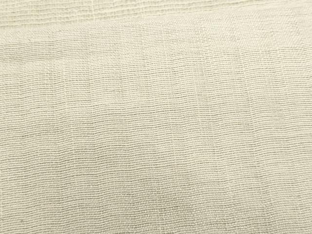 平和屋着物*夏物 九寸名古屋帯 横段文 銀糸 正絹 逸品 CABL2398fb
