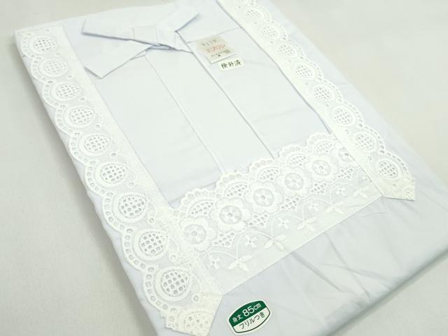 平和屋着物▼和装小物 割烹着まとめて5点 刺繍 レース 花 白 80cm 85cm 逸品 未使用 CABL2483ju