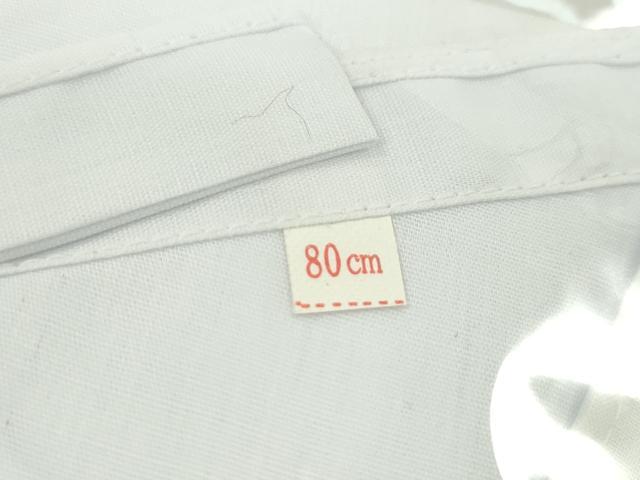 平和屋着物▼和装小物 割烹着まとめて5点 刺繍 レース 花 白 80cm 85cm 逸品 未使用 CABL2483ju
