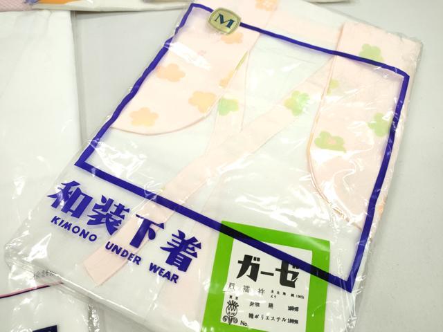 平和屋着物▼和装小物 和装肌着まとめて10点 肌襦袢 裾除け レース袖 Mサイズ さんび謹製 逸品 未使用 CABL2490ju