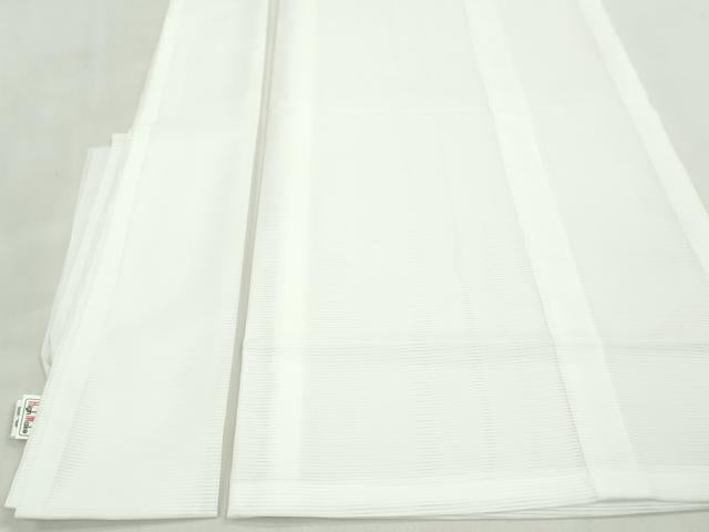 平和屋着物▼和装小物 替比翼まとめて6点 絽 留袖 サイズ:M、L 洗える着物 未使用 CABL2491ju