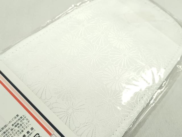 平和屋着物▼和装小物 着付け用品 前板まとめて10点 紗綾形地紋 菊地紋 礼装 喪服 黒 逸品 未使用 CABL2498ju