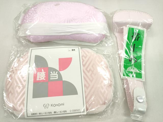平和屋着物▼和装小物 着付け用品まとめて10点 帯板 帯枕 マジックベルト コーリンベルト 腰紐 腰当 帯止め 未使用多数 逸品 CABL2505ju