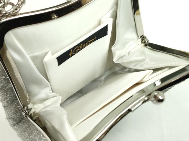 平和屋着物▼和装小物 バッグまとめて3点 ハンドバッグ チェーン ラインストーン ゴールド シルバー Katsumitokyo 逸品CABL2514ju