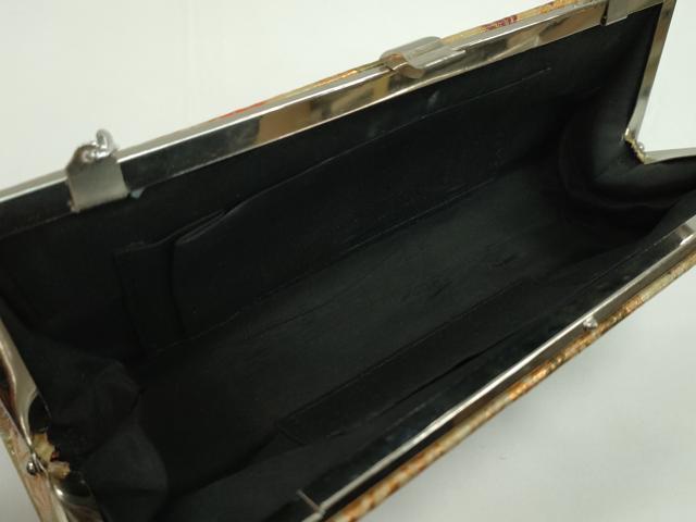 平和屋着物▼和装小物 和装バッグまとめて4点 ハンドバッグ 菊青海波 エ霞吉祥花文 亀甲 エナメル 二つ折り 金糸 逸品CABL2529ju