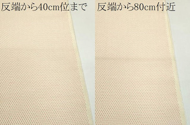 平和屋着物●本塩沢 反物 蚊絣 伝統工芸士 高橋公一郎作 証紙付き 着尺 逸品 未使用 CABL2581ju