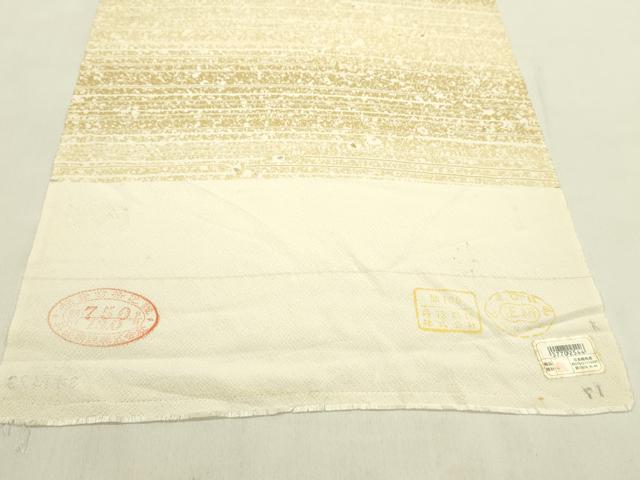 平和屋着物●小紋 反物 横段舞花びら 着尺 逸品 未使用 CABL2608ju