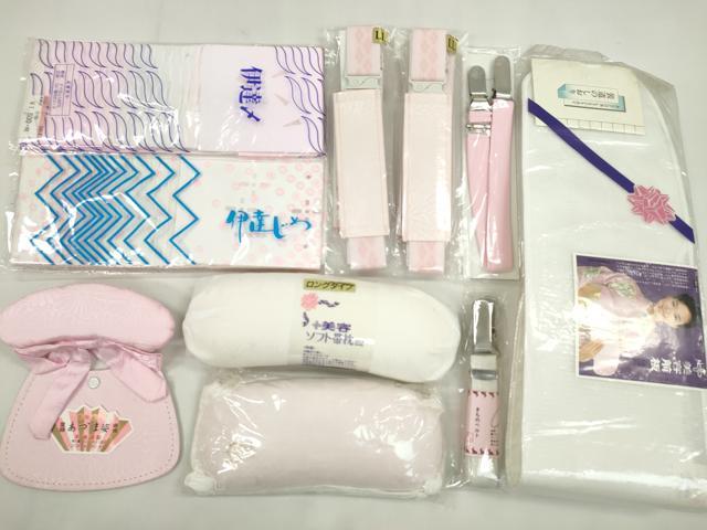 平和屋着物▼和装小物 着付け用品まとめて10点 帯板 帯枕 伊達締め 着物ベルト 腰紐 未使用多数 逸品 CABL2720ju