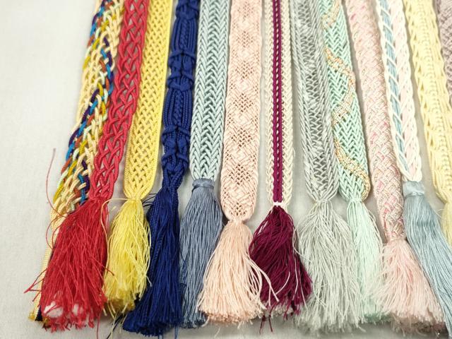 平和屋着物*夏物 和装小物 帯締め20本セット レース織 金銀糸 逸品 CABL2752ju
