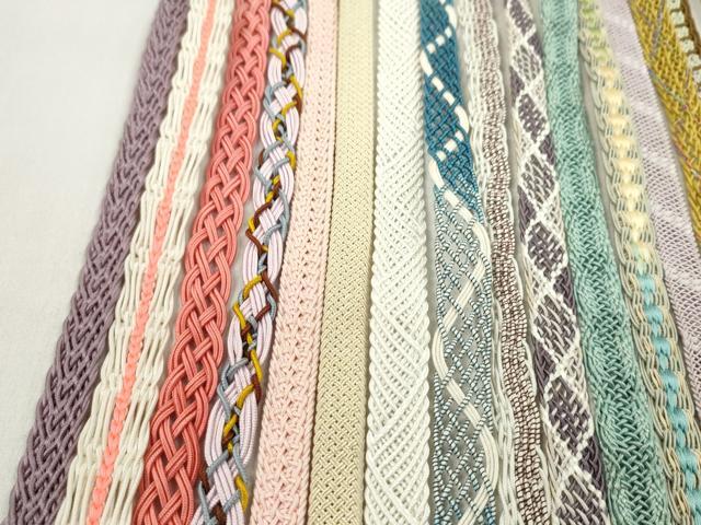 平和屋着物*夏物 和装小物 帯締め20本セット レース織 金銀糸 長尺あり 逸品 CABL2759ju