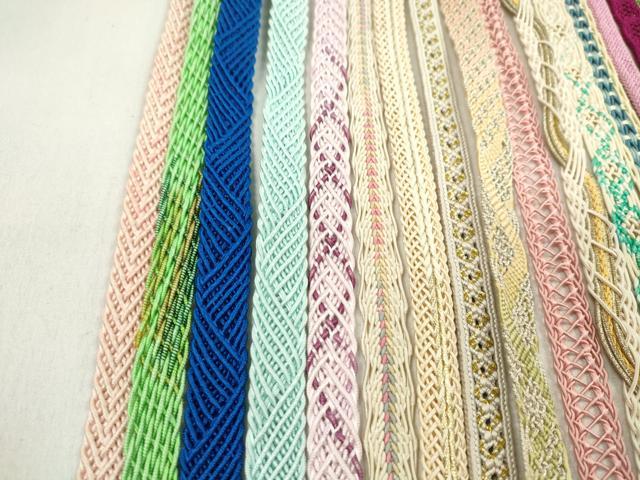 平和屋着物*夏物 和装小物 帯締め20本セット レース織 金銀糸 逸品 CABL2766ju