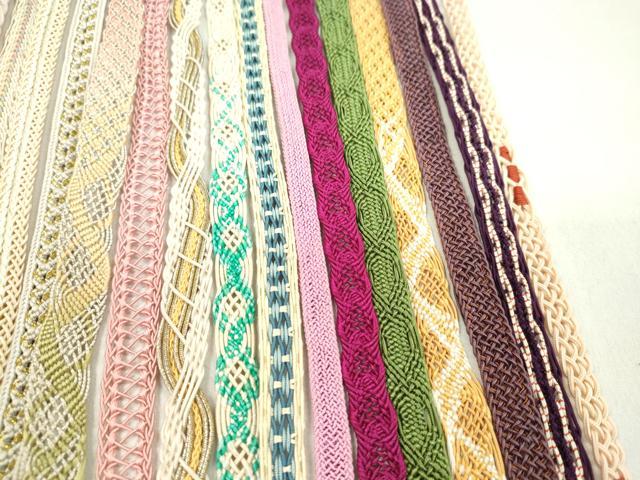 平和屋着物*夏物 和装小物 帯締め20本セット レース織 金銀糸 逸品 CABL2766ju