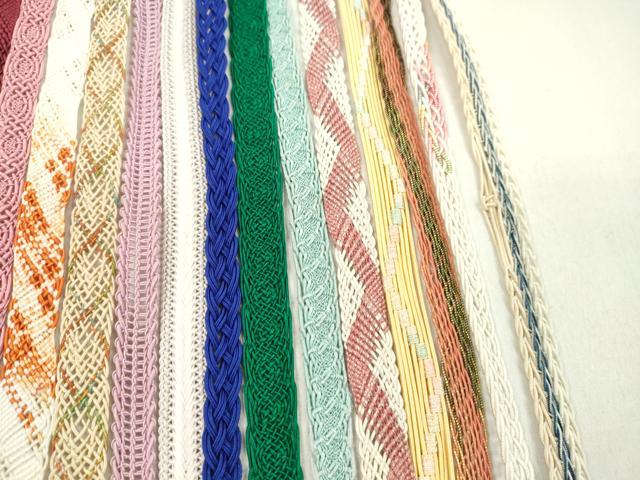 平和屋着物*夏物 和装小物 帯締め20本セット レース織 金糸 逸品 CABL2769ju