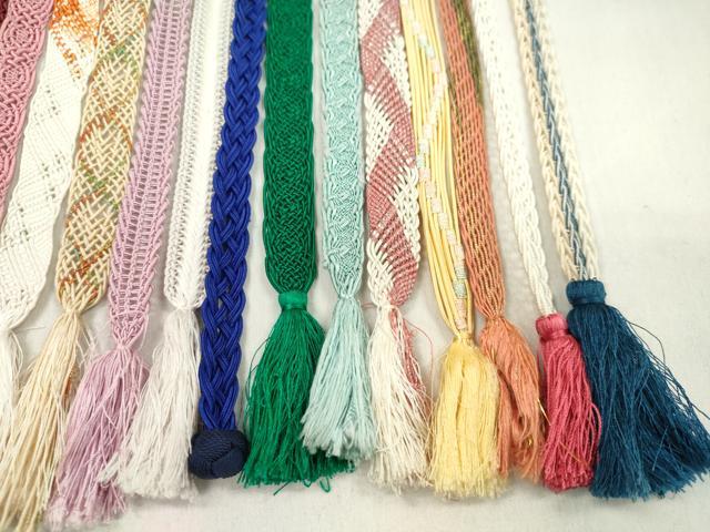 平和屋着物*夏物 和装小物 帯締め20本セット レース織 金糸 逸品 CABL2769ju