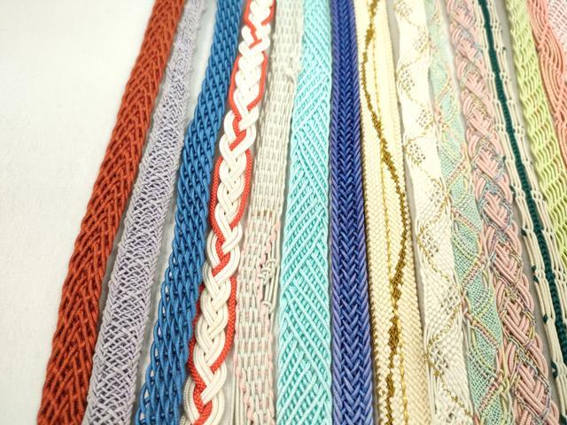 平和屋着物*夏物 和装小物 帯締め20本セット レース織 金銀糸 逸品 CABL2779ju