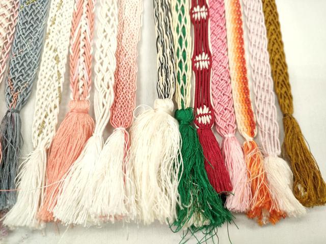 平和屋着物*夏物 和装小物 帯締め20本セット レース織 金糸 逸品 CABL2788ju