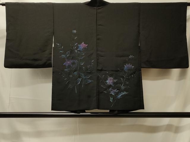 平和屋着物#羽織 総刺繍 更紗花文 正絹 逸品 CABL2801in
