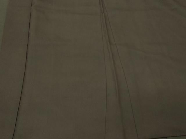 平和屋着物#男性 長羽織 黒紋付き 正絹 逸品 CABL2817in