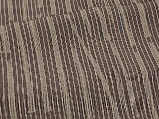 平和屋着物#道行コート 変わり縞 正絹 逸品 CABL2853in