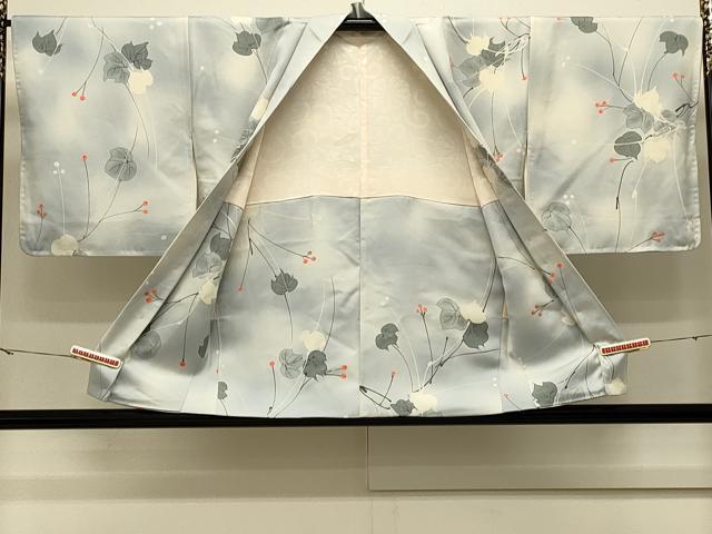 平和屋着物#羽織 手描き 南天文 暈し染め 正絹 逸品 未使用 CABL2861in