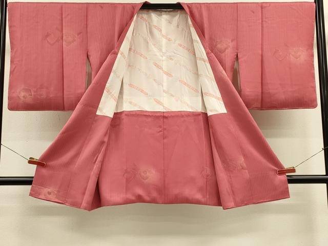 平和屋着物#道行コート 地紋起こし 草花文 暈し染め 金彩 やまと誂製 正絹 逸品 未使用 CABL2889in