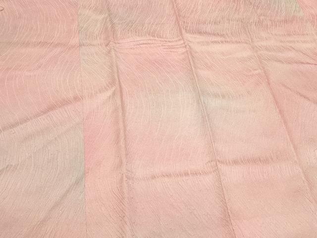 平和屋着物#道行コート 霞流水文 暈し染め ラメ糸 鈴乃屋扱い 正絹 逸品 未使用 CABL2910in