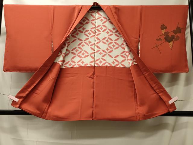 平和屋着物#羽織 刺繍 葡萄蔦の葉文 正絹 逸品 未使用 CABL2945in