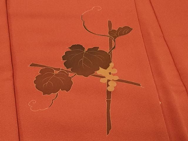 平和屋着物#羽織 刺繍 葡萄蔦の葉文 正絹 逸品 未使用 CABL2945in