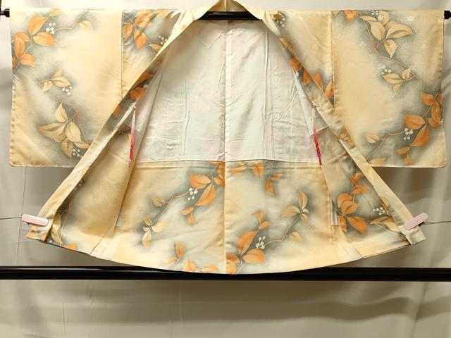 平和屋着物#羽織 南天文 暈し染め 洗える着物 未使用 CABL2954in