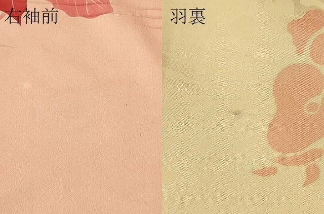 平和屋着物#羽織 流水花鳥文 金彩 正絹 逸品 CABL2967in