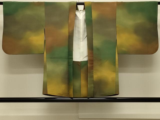 平和屋着物#羽織 霞文 暈し染め 正絹 逸品 CABL3039in