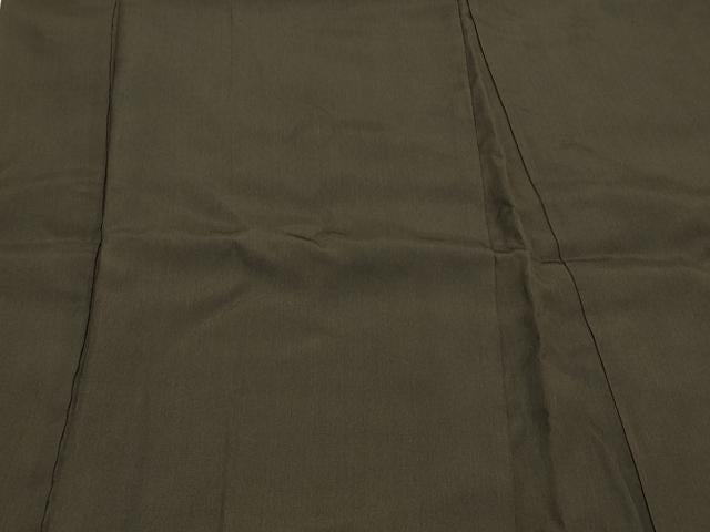 平和屋着物#男性 長羽織 黒紋付き 正絹 逸品 CABL3059in