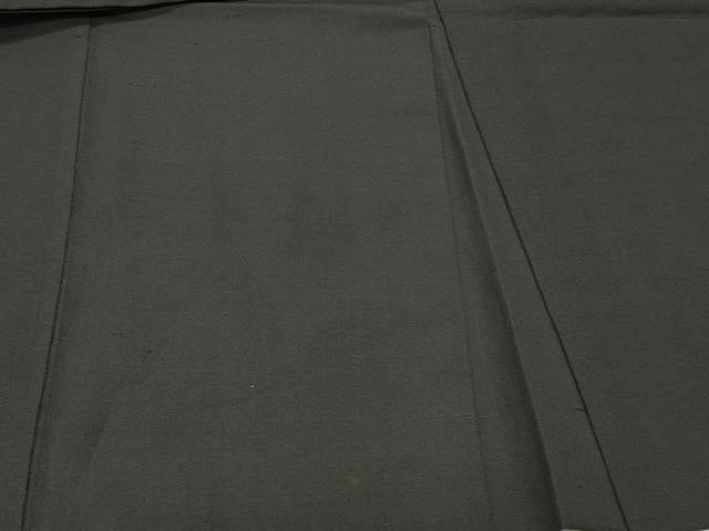 平和屋着物#男性 羽織 黒緑色 正絹 逸品 CABL3061in