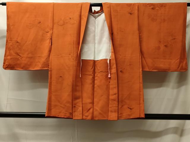 平和屋着物#羽織 蜀江扇花地紋 暈し染め 正絹 逸品 未使用 CABL3080in