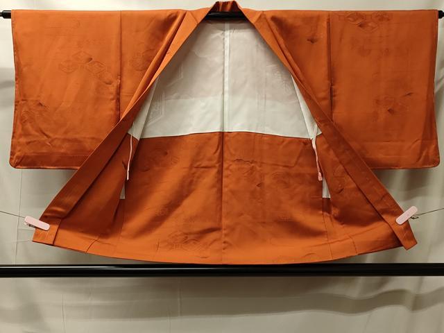 平和屋着物#羽織 蜀江扇花地紋 暈し染め 正絹 逸品 未使用 CABL3080in