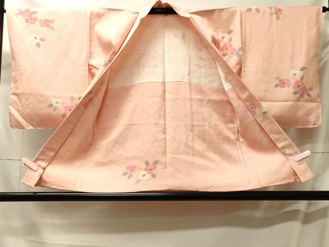 平和屋着物#羽織 地紋起こし 枝花文 正絹 逸品 未使用 CABL3084in