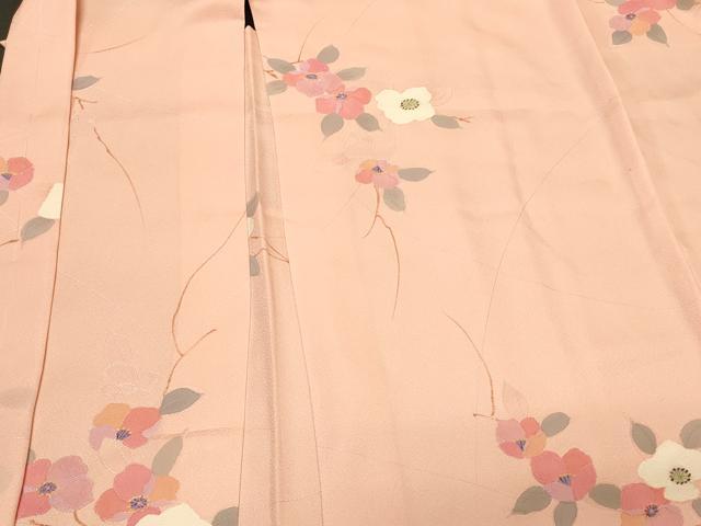 平和屋着物#羽織 地紋起こし 枝花文 正絹 逸品 未使用 CABL3084in
