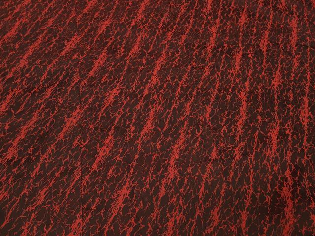 平和屋着物#道行コート 雨コート 単衣 霞斜線文 ロング丈 正絹 逸品 CABL3093in