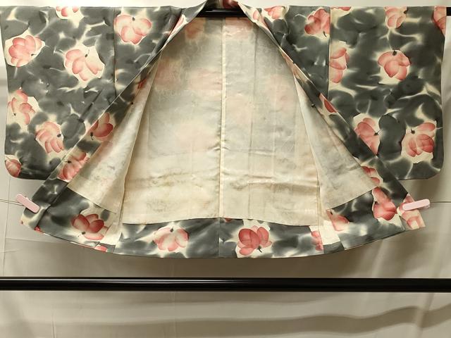 平和屋着物#羽織 舞花文 正絹 逸品 CABL3097in