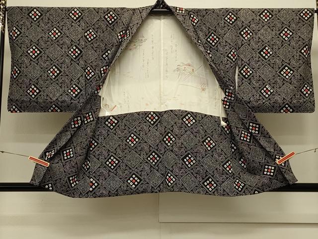 平和屋着物#羽織 絞り 花菱文 正絹 逸品 未使用 CABL3128in