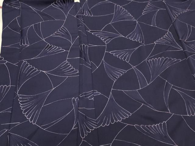 平和屋着物#羽織 地紋起こし 葉づくし 正絹 逸品 CABL3136in