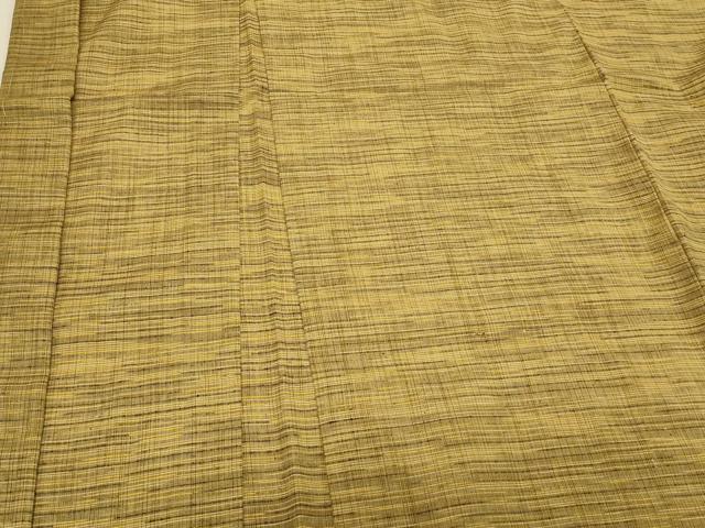 平和屋着物#羽織 紬地 単衣 横段文 正絹 逸品 未使用 CABL3147in