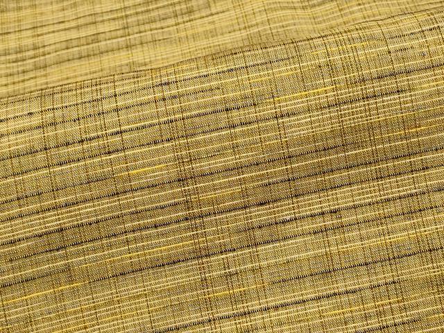 平和屋着物#羽織 紬地 単衣 横段文 正絹 逸品 未使用 CABL3147in