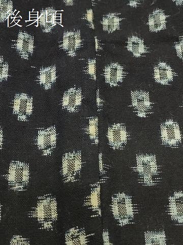 平和屋着物#久留米絣 長羽織 絣文様 綿 逸品 CABL3164in