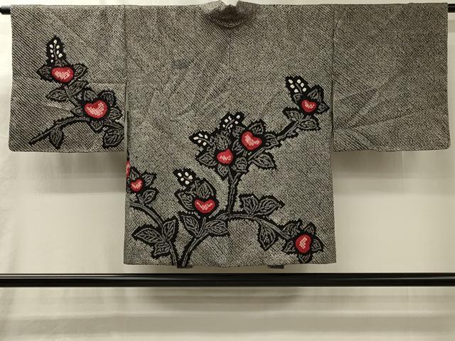 平和屋着物#羽織 総絞り 枝花文 正絹 逸品 CABL3183in