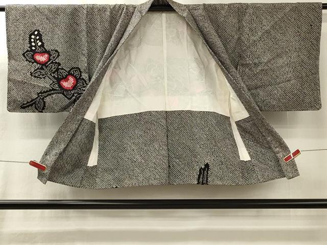 平和屋着物#羽織 総絞り 枝花文 正絹 逸品 CABL3183in