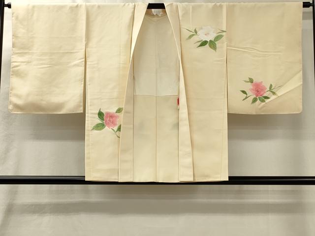 平和屋着物#羽織 地紋起こし 枝花文 正絹 逸品 未使用 CABL3194in