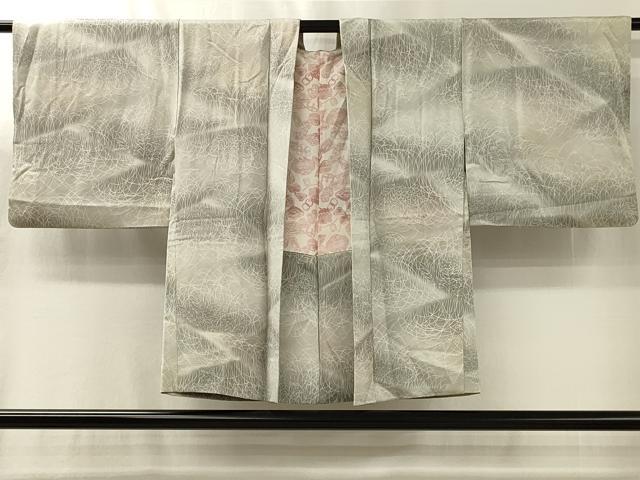 平和屋着物#羽織 草花文 暈し染め 正絹 逸品 CABL3198in